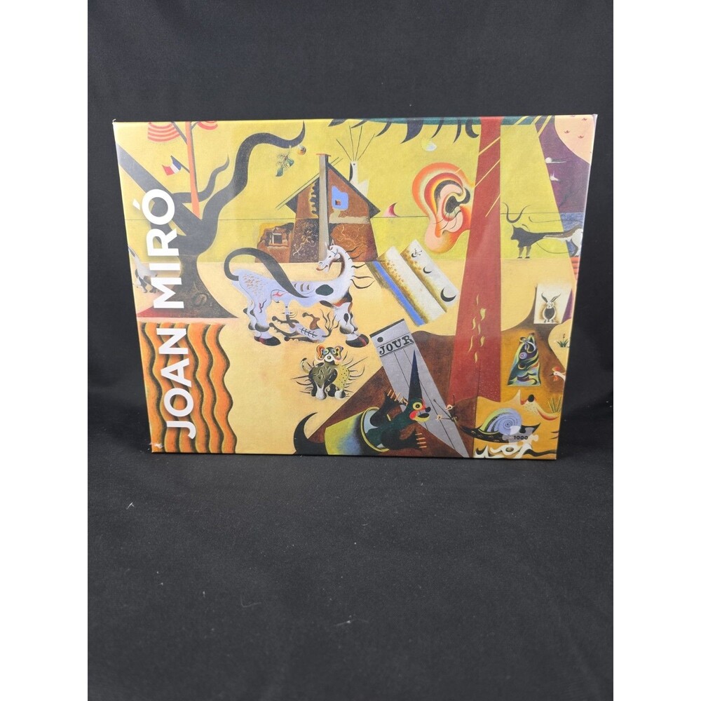 Pomegranate Joan Miro: The Tilled Field 1000 piece Art Puzzle NEW Sealed AA1213